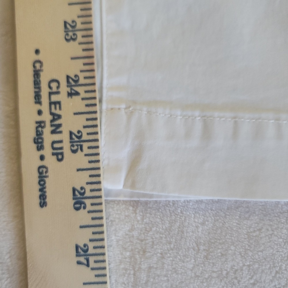 NWT Torrid Belle Isle Trouser Women 22 White Wide Leg Ankle Cloud Dancer - Picture 7 of 12
